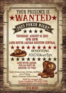 2023 Poker Night Flyer 1